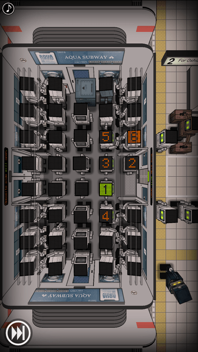 区間クリア画面