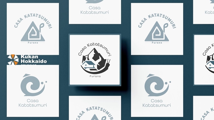 「Casa Katatsumuri」のロゴデザイン
