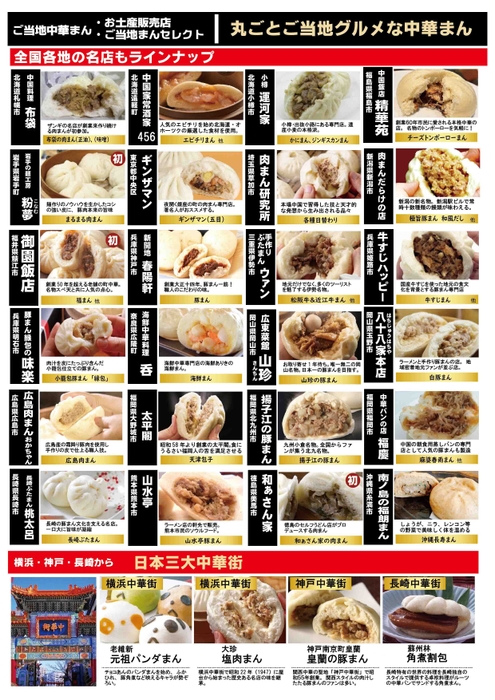 ご当地中華まん(名店)