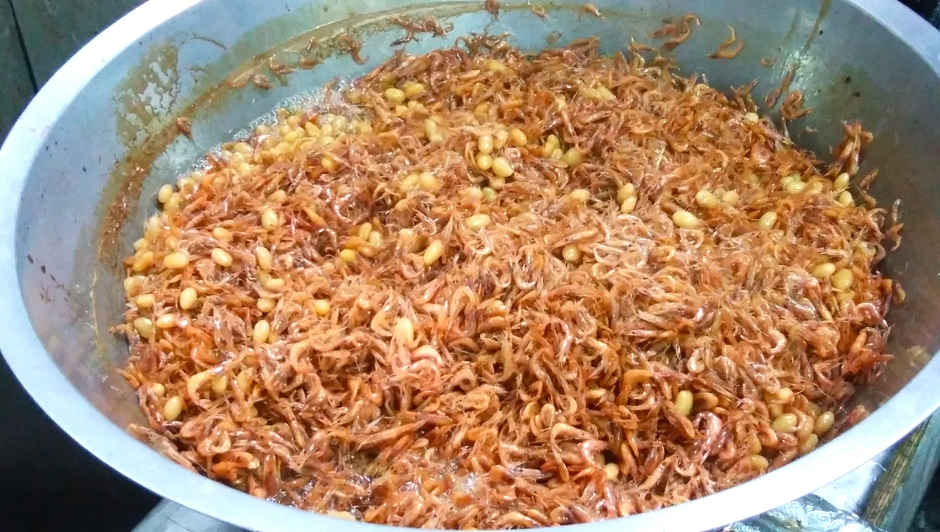 ちょっぴり えび豆のお土産付き!