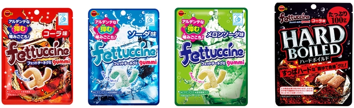 フェットチーネグミ炭酸集合