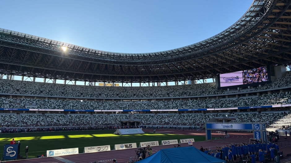 メイン会場となる国立競技場