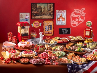 「リーベルホテル大阪」『Berry in the City ～ニューヨークの街角気分を愉しむストロベリースイーツ& ディナービュッフェ～』を3月1日より開催！