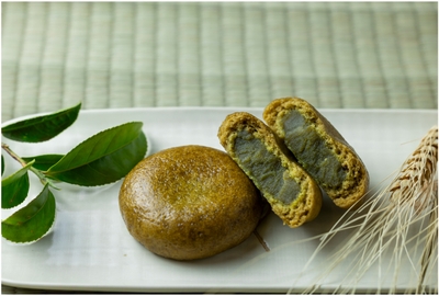 黒麦まんじゅう「静岡お茶まんじゅう」