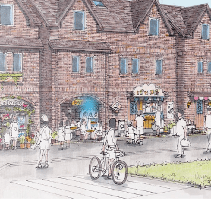 レンガの街並イメージ2