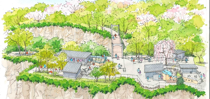 小諸市動物園 リニューアル完成イメージ図