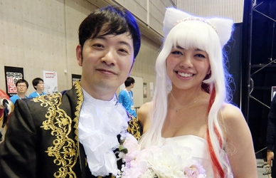  「超ニコニコ結婚式」でハローキティの結婚指輪を提供