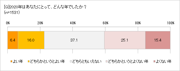 今年はどんな年でしたか？