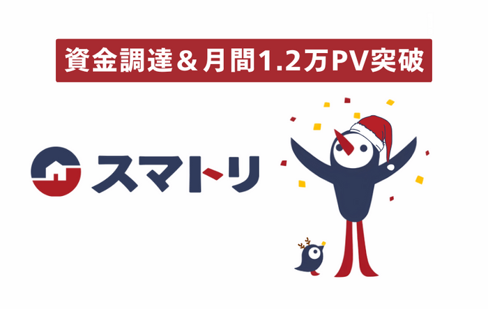 資金調達＆1.2万PV達成