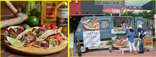 ミートタコスとオシャレなキッチンカーで人気のOCEAN SIDE