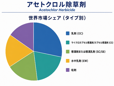 本レポートは、YHResearch社の調査「グローバルアセトクロル除草剤のトップ会社の市場シェアおよびランキング 2026」に基づいているか、または同レポートの内容を含んでいます。