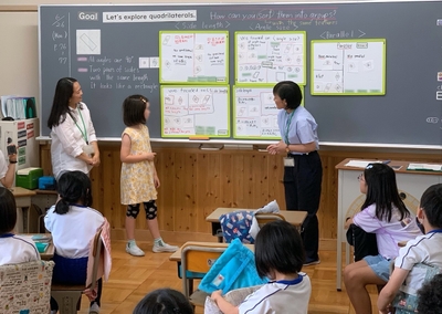 八町小学校授業風景