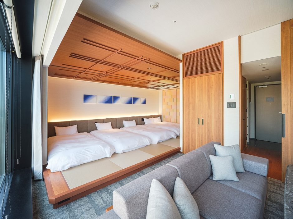 家族連れやグループに最適な各種客室