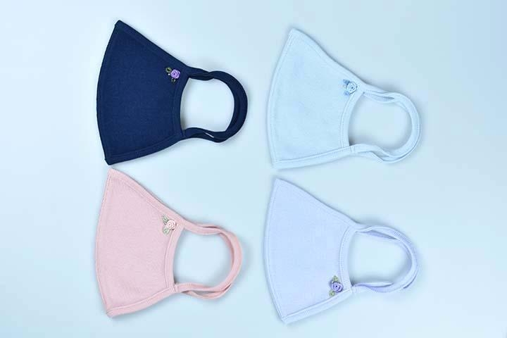 ネイビー・サックス・ピンク・すみれ4色展開