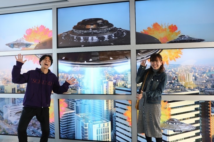 UFOが窓の外に!?新コンテンツ「ハプニングウィンドウ」