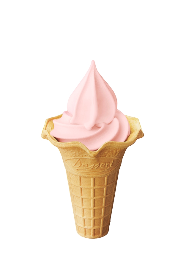 練乳あまおういちごソフト 画像