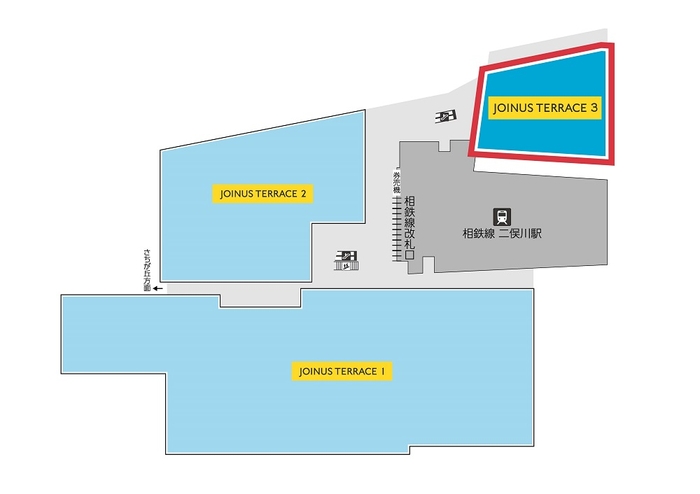 ジョイナステラス二俣川位置図