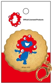 EXPO2025 ミャクミャク 食品サンプルクッキー キーホルダー(監修中)©Expo 2025