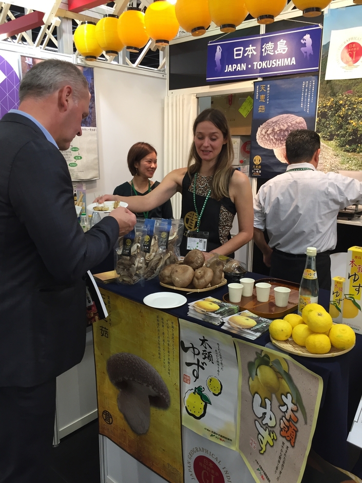 ドイツ アヌーガメッセにて