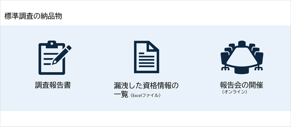 UGINT Spot 標準調査の納品物