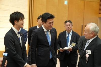 令和7年度 交流会(総理大臣官邸)