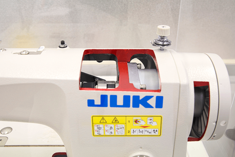 銃器製造で培われた精密加工技術が、ミシン製造に転用されている