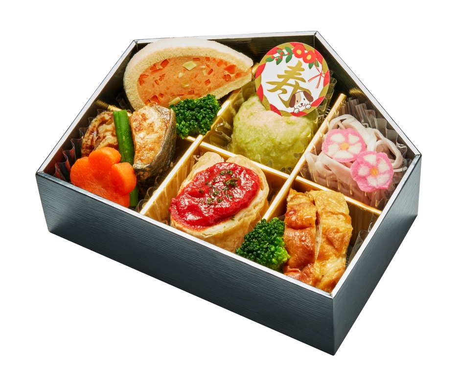 わんちゃん専用おせち ※イメージ(施設によりおせちの種類・サイズは異なります)