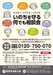 「いのちを守る何でも相談会(電話による相談)」