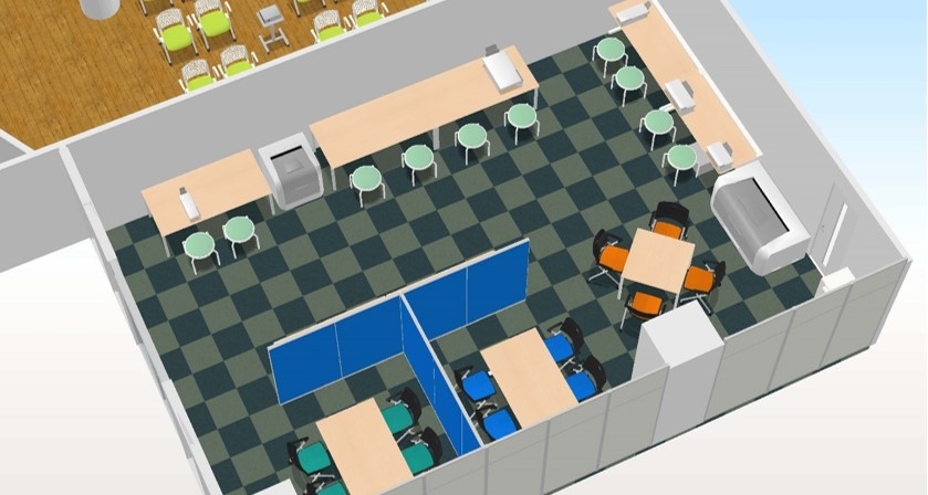 「近大高専起業家工房」のイメージパース