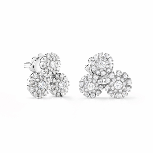 ダイヤモンドの花々が愛や幸福を表現する「マルゲリータ」コレクションの新作