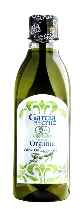ガルシア 有機エクストラバージンオリーブオイルペット 500ml