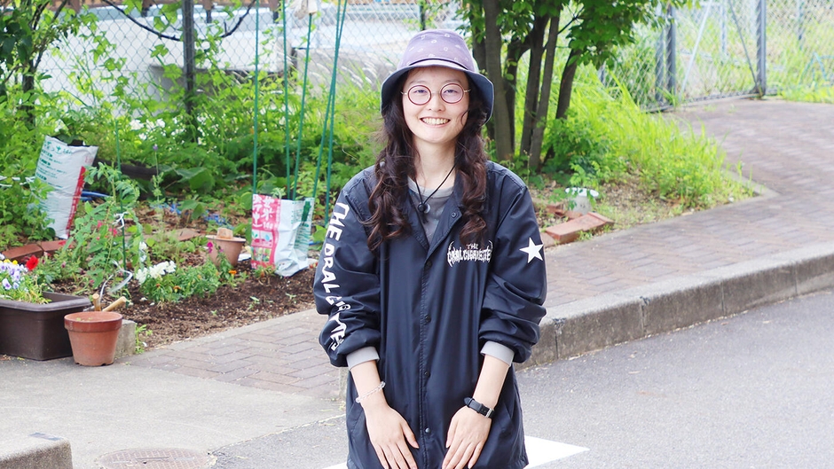 農学部 生物資源学科 3年 安田清賀(やすださやか)さん