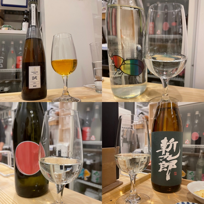 銘酒各種400円～　