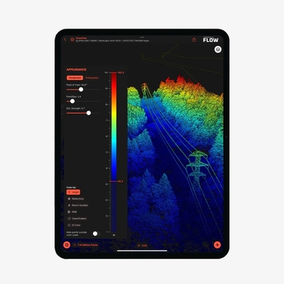 iPad Pro + FLUX FLOWアプリケーション