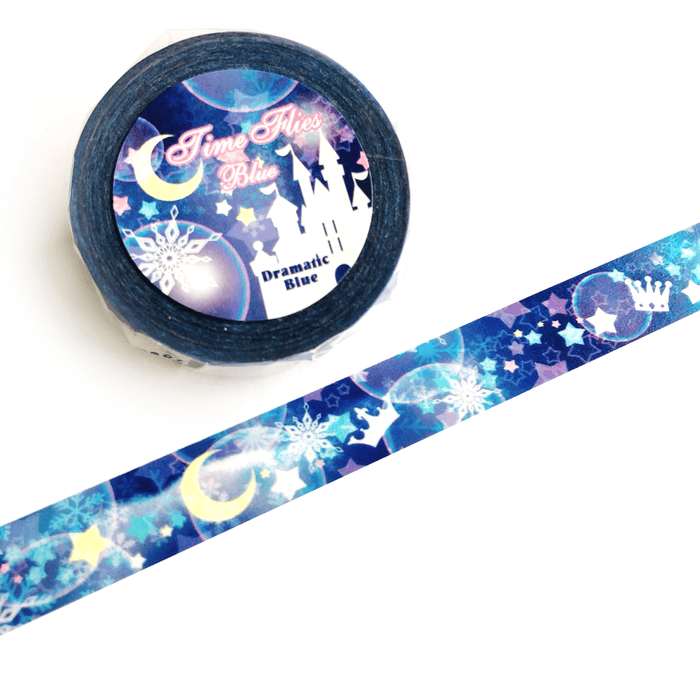 ドラマチックブルー　マスキングテープ 美しい青に魅せられる！Dramatic Blueのオリジナルマスキング