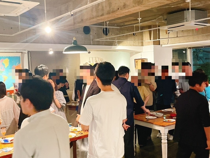 会中の様子