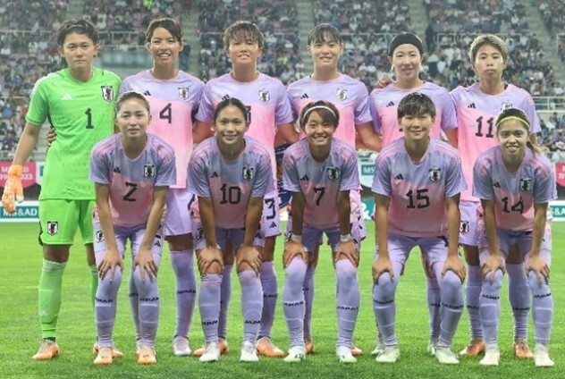 (C)JFA/MS&ADカップ2023 対パナマ女子代表 先発メンバー(2023.7.14)