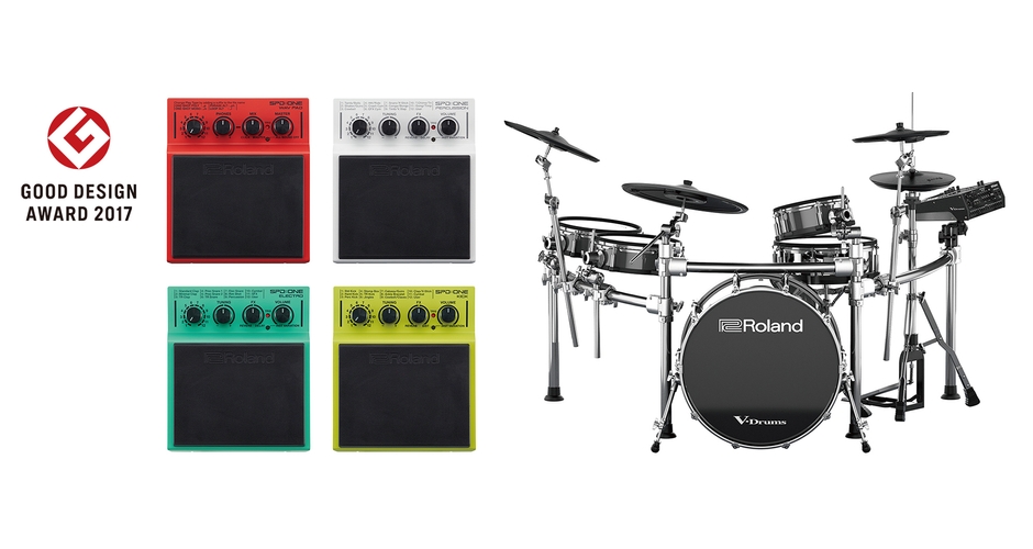 「2017年度グッドデザイン賞」受賞の『SPD::ONE』シリーズと『TD-50KV with KD-A22』