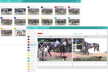 ～競馬×AIで、全く新しい競馬の楽しみ方を提供～　 「馬別パドック分割動画」の試験公開を実施中