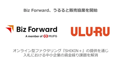 Biz Forward、うるると販売協業を開始