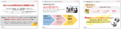 成果に直結する3ステップ UIコンサルティング（一部抜粋）