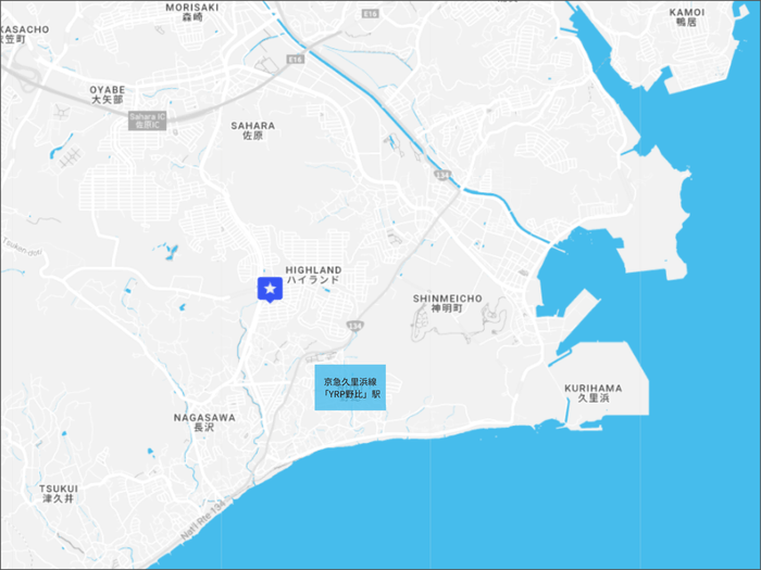 最寄り駅「YRP野比」駅バス2分停歩6分