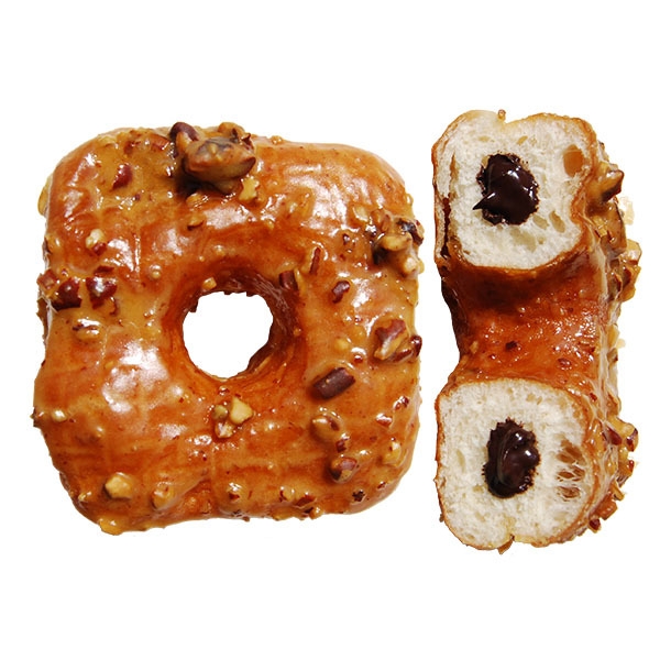 キャラメルピーカンナッツ&チョコクリーム(ベーカリードーナッツ)