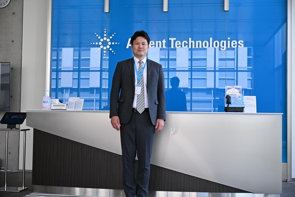 アジレント・テクノロジー(東京都八王子市)にて