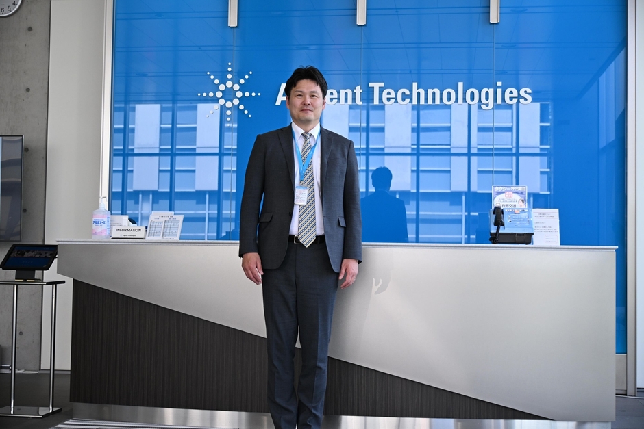 アジレント・テクノロジー（東京都八王子市）にて