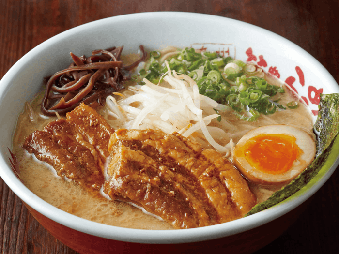 店舗でも人気!自家製の角煮使用の「角煮ラーメン」