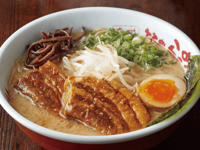 店舗でも人気!自家製の角煮使用の「角煮ラーメン」