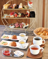 奈良県橿原市のフレンチレストラン『Imaani　いまがみ』監修
～全20品以上　イチゴ満載のアフタヌーンティーセット～を販売