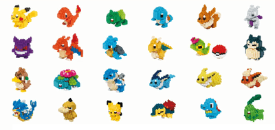 商品例(ナノブロックポケモンシリーズ)