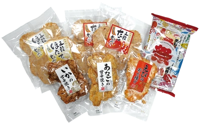 三陸発！「ご家庭用海鮮せんべいパック」が期間限定発売　 お取り寄せに最適な厳選6種類を工場直送